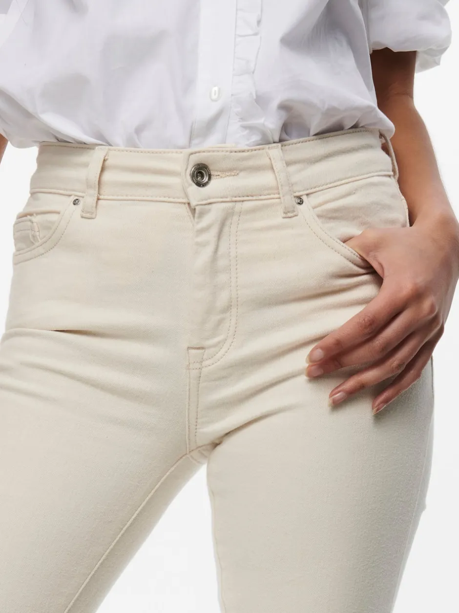 Hot ONLBLUSH Mellemhøj talje Flared fit Jeans Dame Jeans|Jeans