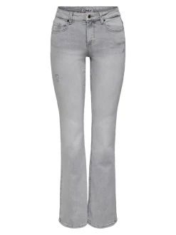 Clearance ONLBLUSH Mellemhøj talje Flared fit Jeans Dame Jeans|Jeans