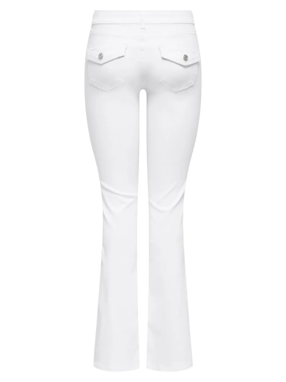 Sale ONLBLUSH Mellemhøj talje Flared fit Jeans Dame Jeans|Jeans