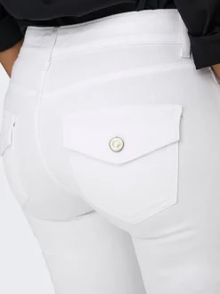 Sale ONLBLUSH Mellemhøj talje Flared fit Jeans Dame Jeans|Jeans