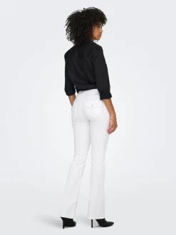 Sale ONLBLUSH Mellemhøj talje Flared fit Jeans Dame Jeans|Jeans
