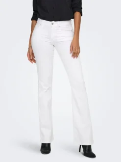 Sale ONLBLUSH Mellemhøj talje Flared fit Jeans Dame Jeans|Jeans
