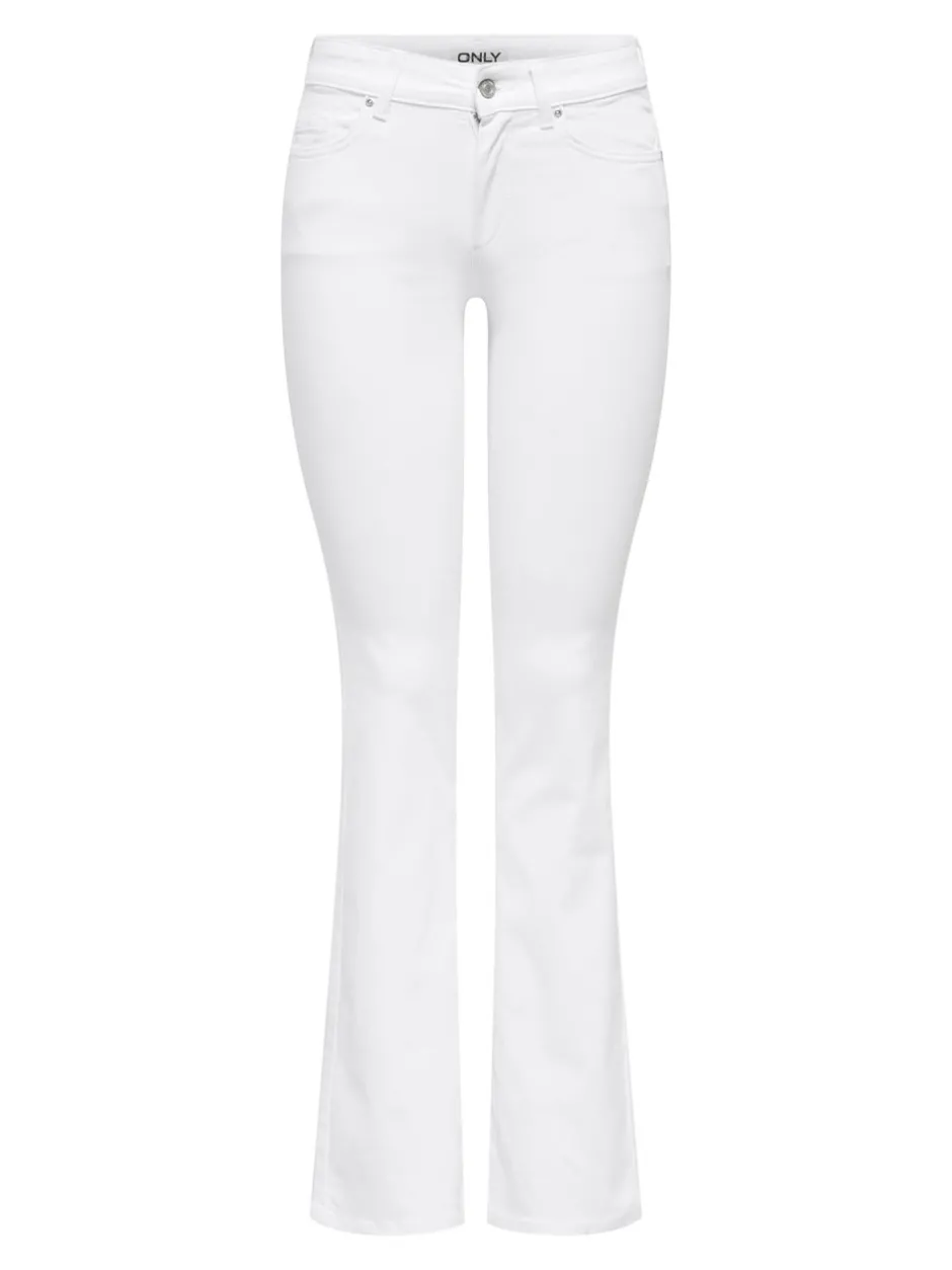 Sale ONLBLUSH Mellemhøj talje Flared fit Jeans Dame Jeans|Jeans