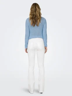 Sale ONLBLUSH Mellemhøj talje Flared fit Jeans Dame Jeans|Jeans