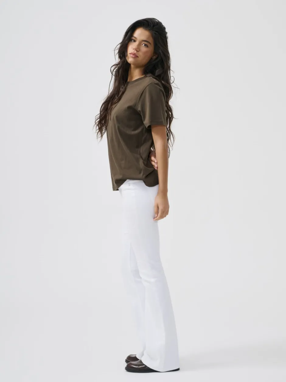 Sale ONLBLUSH Mellemhøj talje Flared fit Jeans Dame Jeans|Jeans