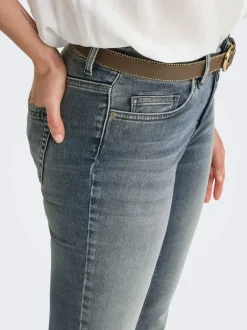 Online ONLBLUSH Mellemhøj talje Flared fit Jeans Dame Jeans|Jeans