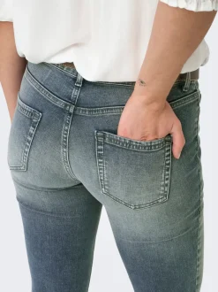 Online ONLBLUSH Mellemhøj talje Flared fit Jeans Dame Jeans|Jeans