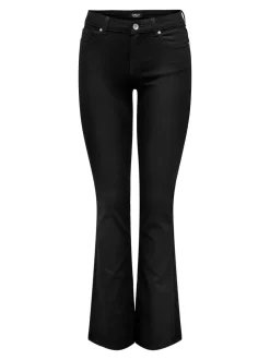 Best ONLBLUSH Mellemhøj talje Flared fit Jeans Dame Jeans|Jeans
