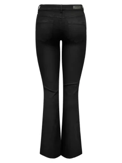 Best ONLBLUSH Mellemhøj talje Flared fit Jeans Dame Jeans|Jeans