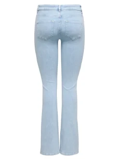 Outlet ONLBLUSH Mellemhøj talje Flared fit Jeans Dame Jeans|Jeans