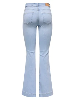 Hot ONLBLUSH Mellemhøj talje Retro flared fit Jeans Dame Jeans|Jeans