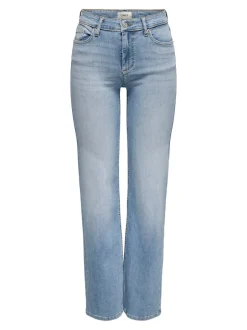 Best ONLBLUSH Mellemhøj talje Straight fit Jeans Dame Jeans|Jeans