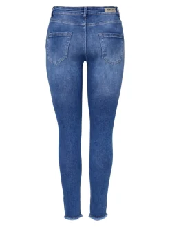 Best ONLBLUSH Mellemhøj talje Skinny fit Ankellængde Jeans Dame Jeans|Jeans