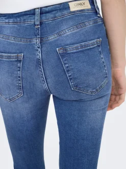 Best ONLBLUSH Mellemhøj talje Skinny fit Ankellængde Jeans Dame Jeans|Jeans