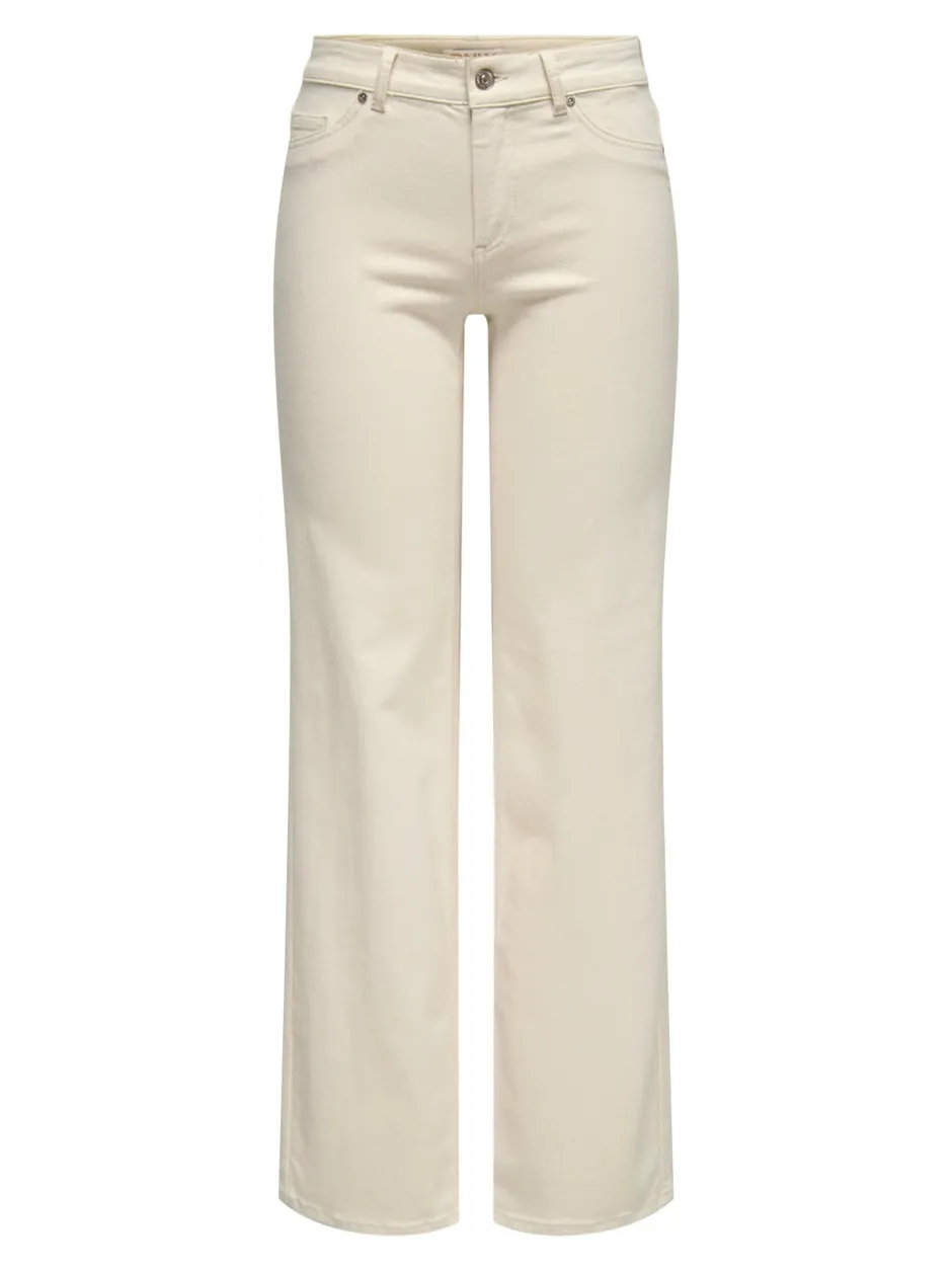 ONLBLUSH Mellemhøj talje Straight fit Jeans Dame Jeans|Jeans