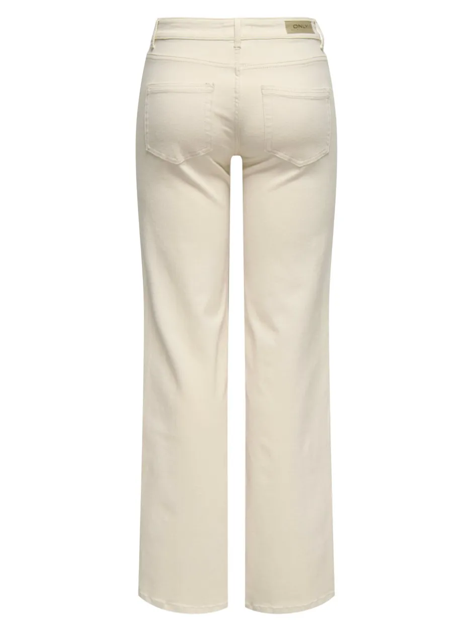 ONLBLUSH Mellemhøj talje Straight fit Jeans Dame Jeans|Jeans