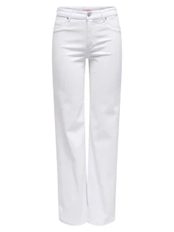 Discount ONLBLUSH Mellemhøj talje Straight fit Jeans Dame Jeans|Jeans