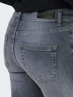 Outlet ONLBLUSH Mellemhøj talje Skinny fit Ankellængde Jeans Dame Jeans|Jeans