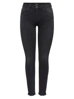 New ONLBLUSH Mellemhøj talje Skinny fit Ankellængde Jeans Dame Jeans|Jeans