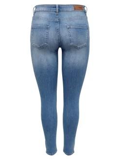 ONLBLUSH Mellemhøj talje Skinny fit Ankellængde Jeans Dame Jeans|Jeans