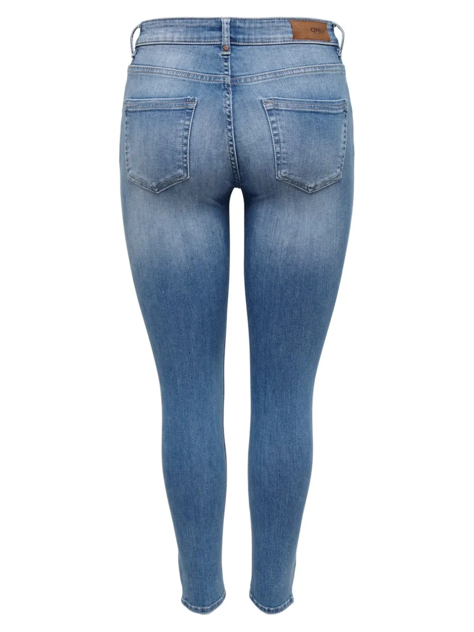 ONLBLUSH Mellemhøj talje Skinny fit Ankellængde Jeans Dame Jeans|Jeans