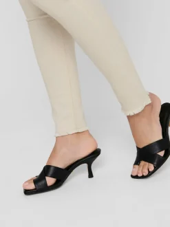Outlet ONLBLUSH Mellemhøj talje Skinny fit Ankellængde Jeans Dame Jeans|Jeans