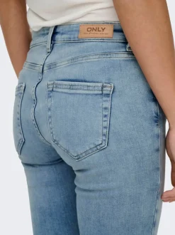 New ONLBLUSH Mellemhøj talje Skinny fit Ankellængde Jeans Dame Jeans|Jeans