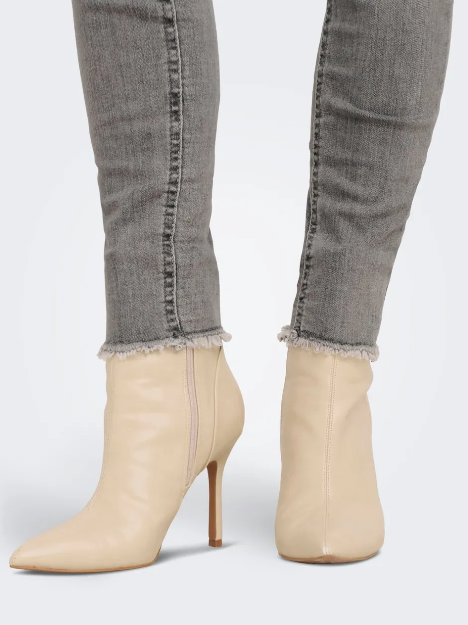 Best ONLBLUSH Mellemhøj talje Skinny fit Ankellængde Jeans Dame Jeans|Jeans