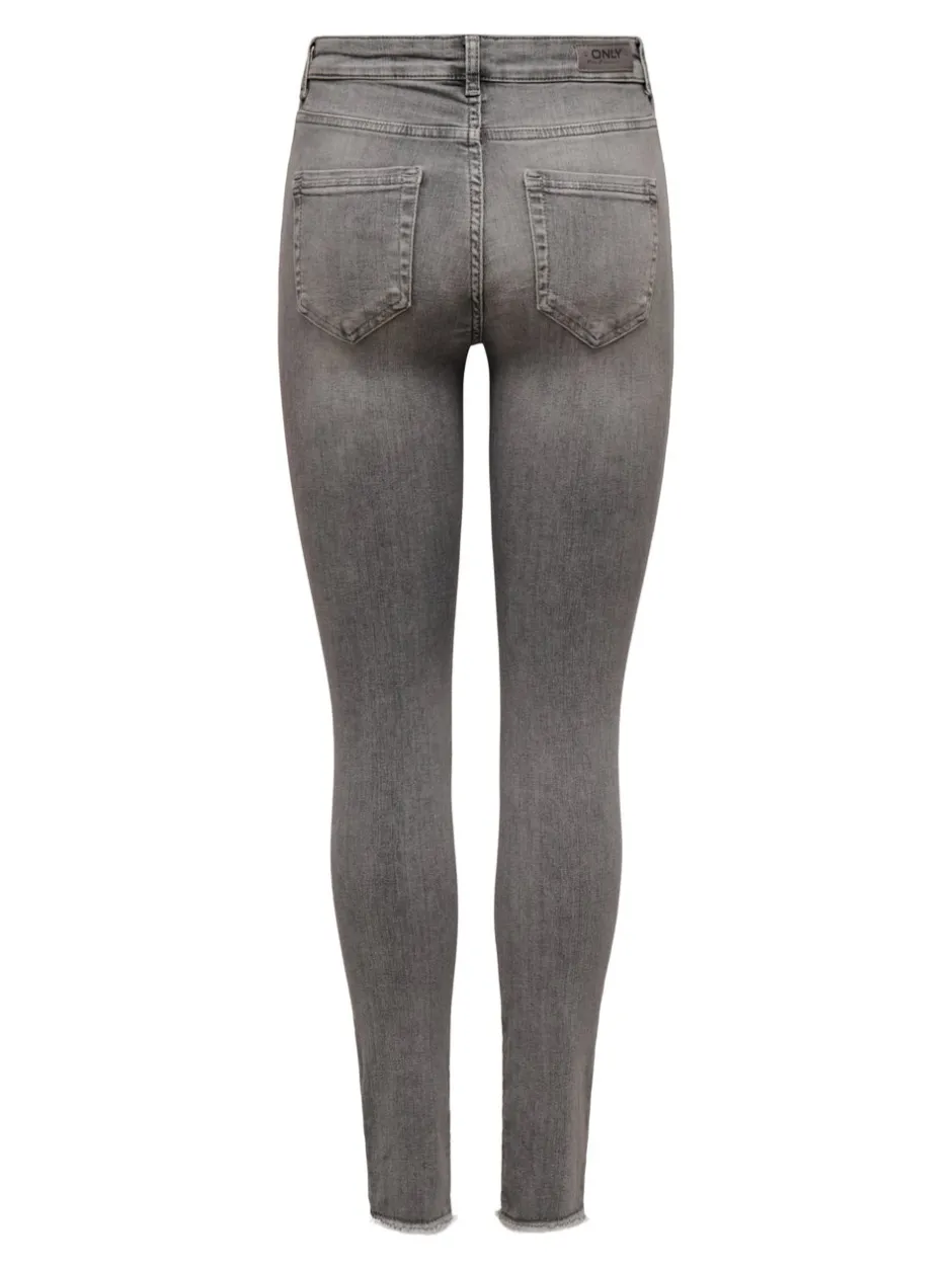 Best ONLBLUSH Mellemhøj talje Skinny fit Ankellængde Jeans Dame Jeans|Jeans
