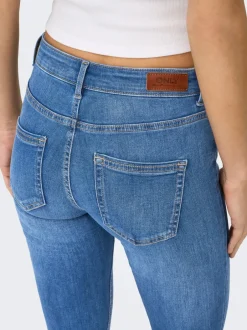 Hot ONLBLUSH Mellemhøj talje Skinny fit Ankellængde Jeans Dame Jeans|Jeans