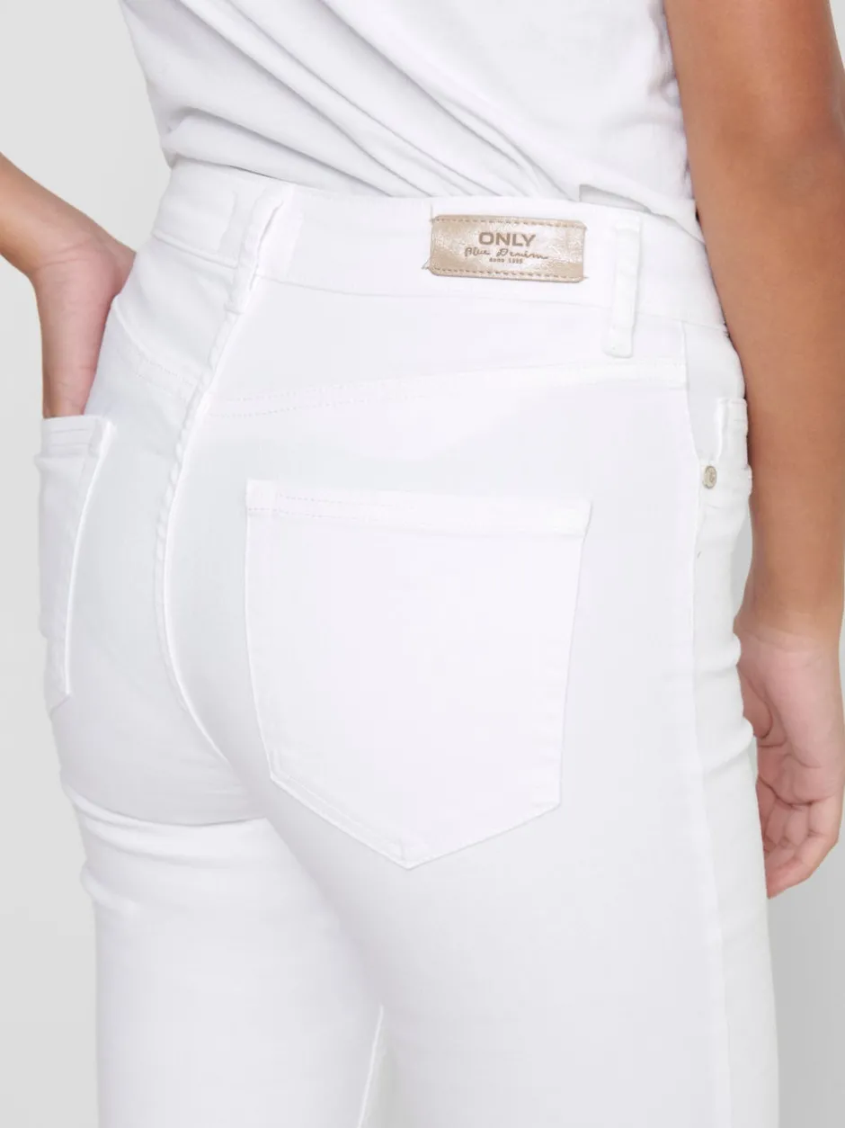Online ONLBLUSH Mellemhøj talje Skinny fit Ankellængde Jeans Dame Jeans|Jeans