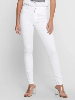 Online ONLBLUSH Mellemhøj talje Skinny fit Ankellængde Jeans Dame Jeans|Jeans