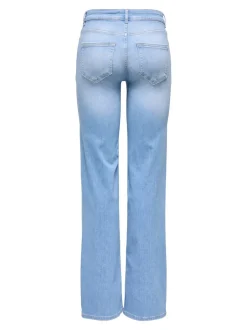 Online ONLBLUSH Mellemhøj talje Straight fit Jeans Dame Jeans|Jeans