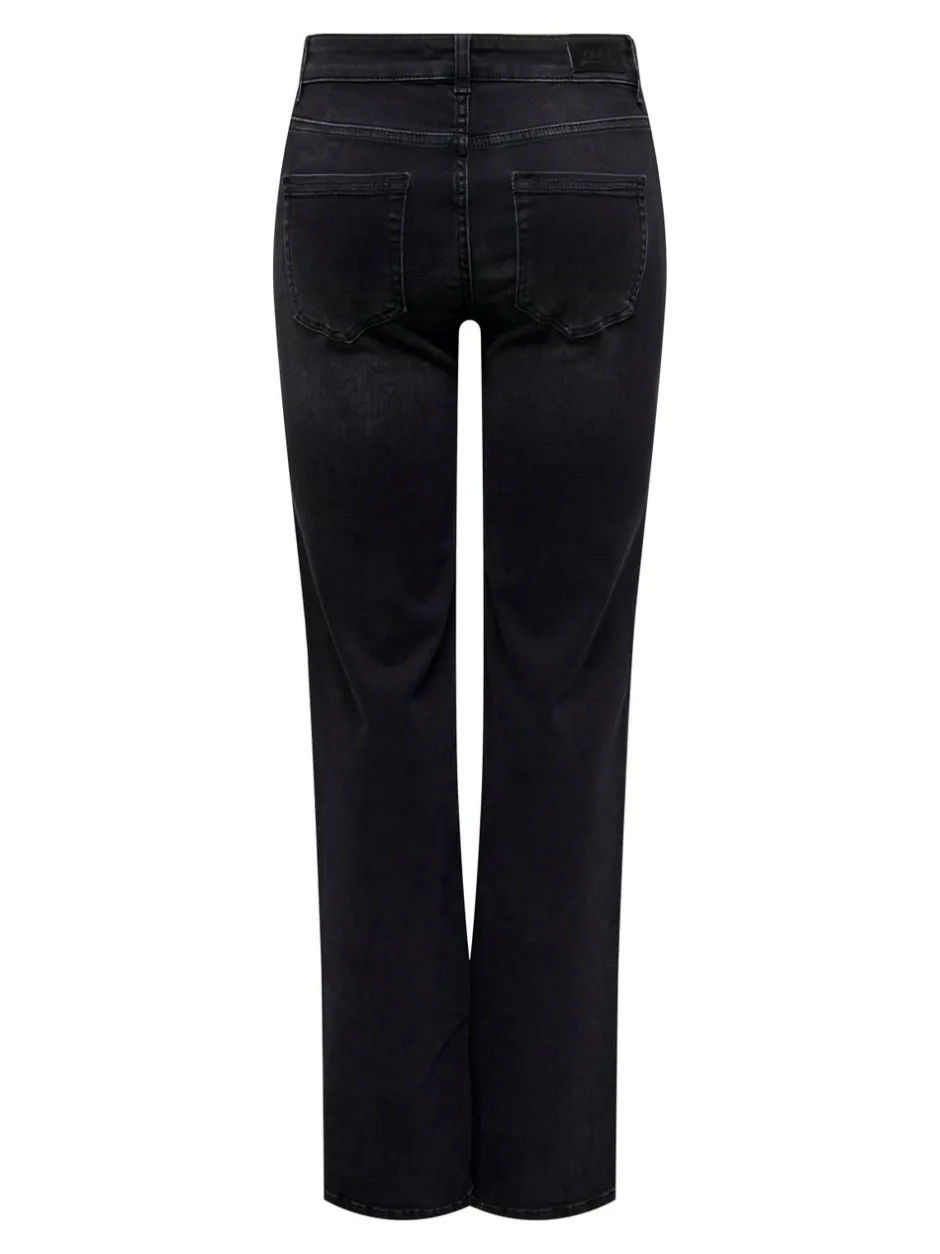Best ONLBLUSH Mellemhøj talje Straight fit Jeans Dame Jeans|Jeans