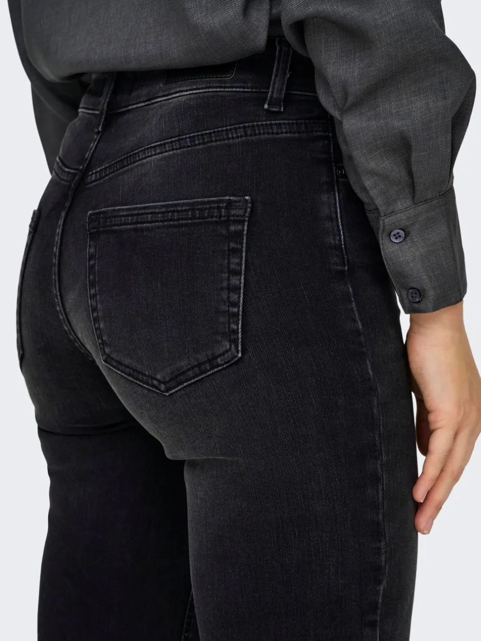 Best ONLBLUSH Mellemhøj talje Straight fit Jeans Dame Jeans|Jeans