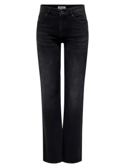 Best ONLBLUSH Mellemhøj talje Straight fit Jeans Dame Jeans|Jeans