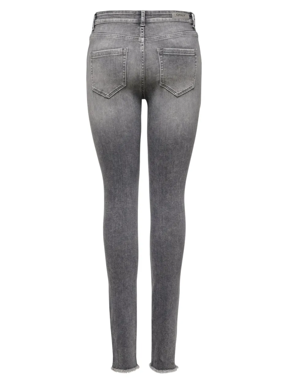 New ONLBLUSH Mellemhøj talje Skinny fit Ankellængde Jeans Dame Jeans|Jeans
