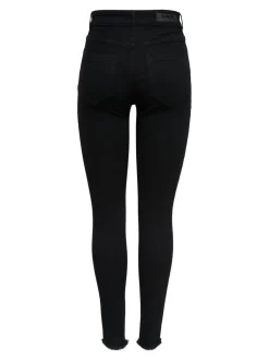 Outlet ONLBLUSH Mellemhøj talje Skinny fit Ankellængde Jeans Dame Jeans|Jeans