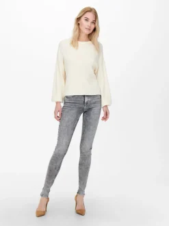ONLBLUSH Mellemhøj talje Skinny fit Jeans Dame Jeans|Jeans