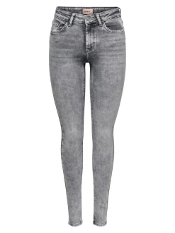 ONLBLUSH Mellemhøj talje Skinny fit Jeans Dame Jeans|Jeans