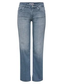 Clearance ONLBLUSH Mellemhøj talje Straight fit Jeans Dame Jeans|Jeans