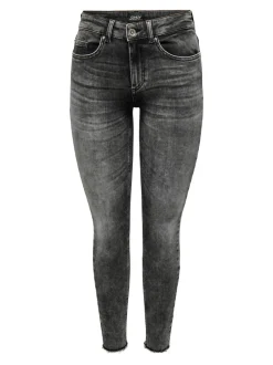 Best ONLBLUSH Mellemhøj talje Skinny fit Ankellængde Jeans Dame Jeans|Jeans