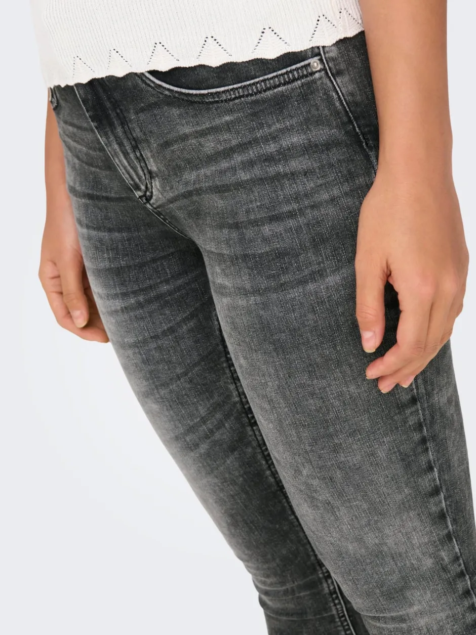 Best ONLBLUSH Mellemhøj talje Skinny fit Ankellængde Jeans Dame Jeans|Jeans