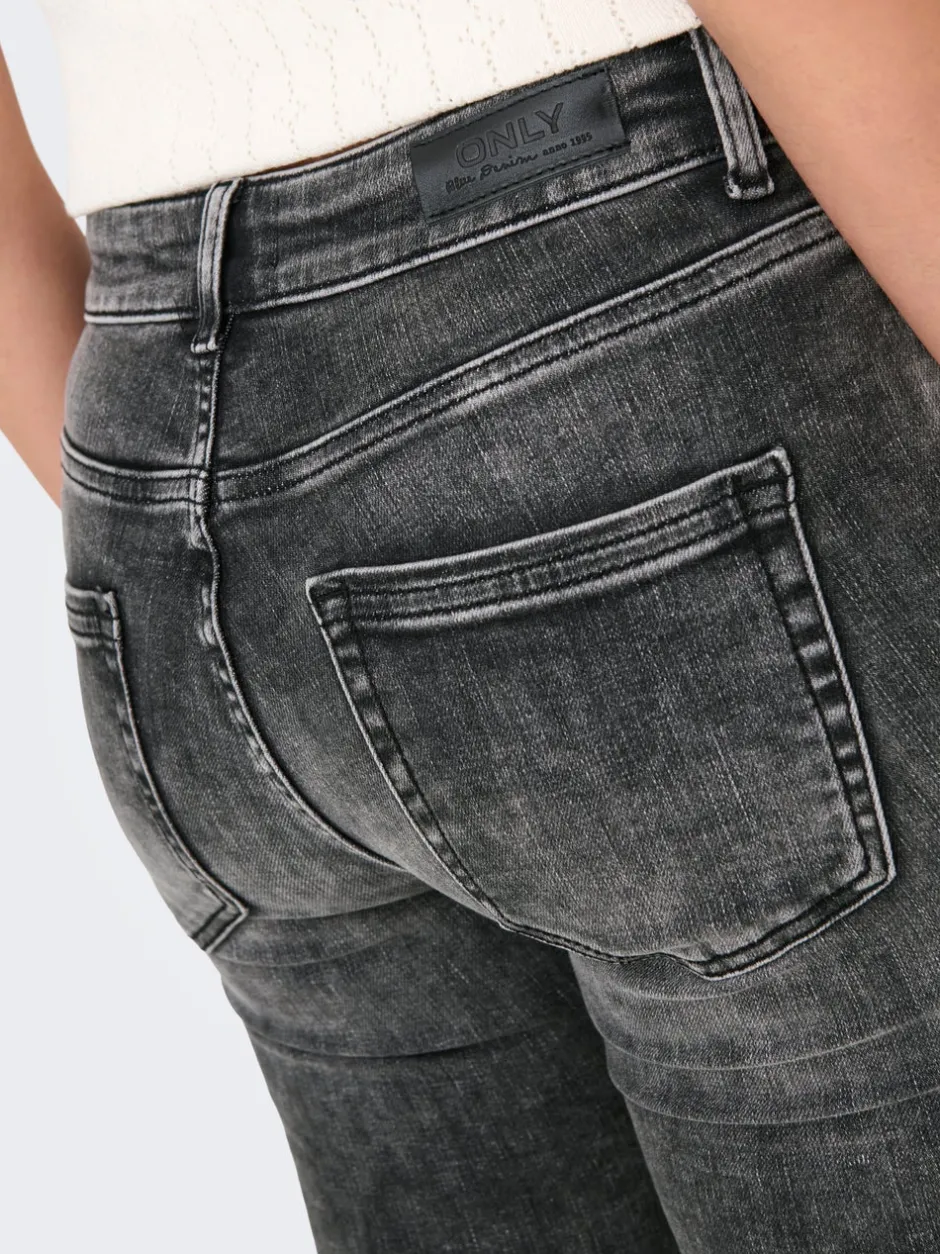 Best ONLBLUSH Mellemhøj talje Skinny fit Ankellængde Jeans Dame Jeans|Jeans