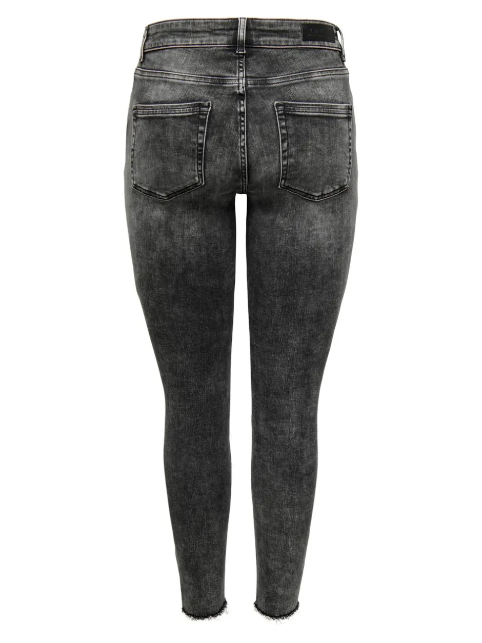 Best ONLBLUSH Mellemhøj talje Skinny fit Ankellængde Jeans Dame Jeans|Jeans