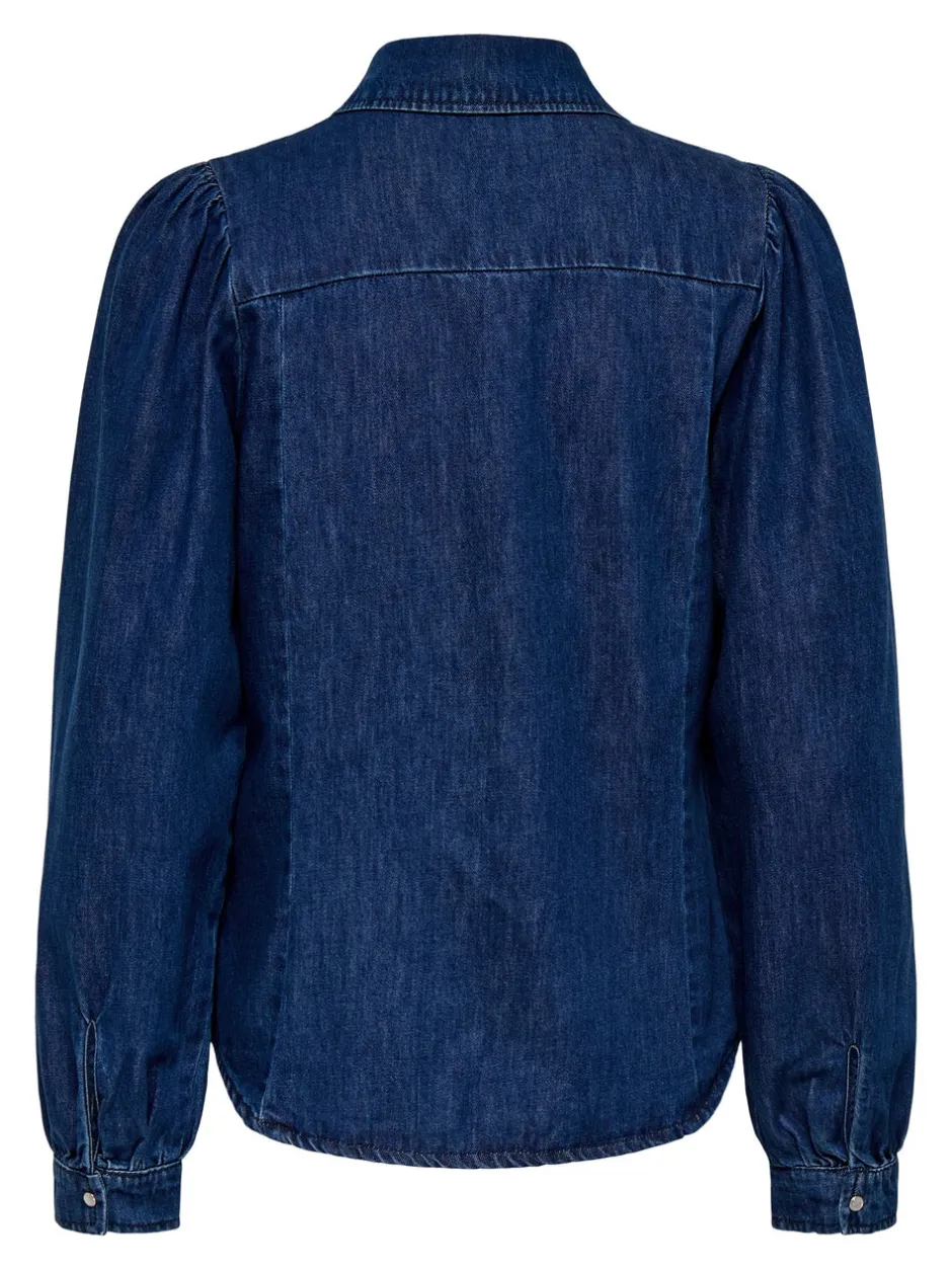 Outlet ONLBRANDI Denim-skjorte Dame Skjorter