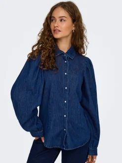 Outlet ONLBRANDI Denim-skjorte Dame Skjorter