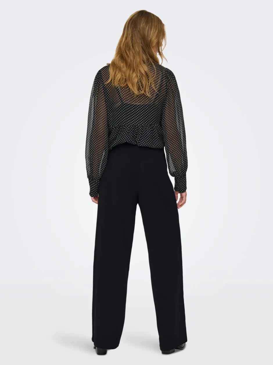 Outlet ONLBREMEN-YO Wide leg fit Bukser i wide fit Dame Bukser