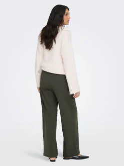 Online ONLBREMEN-YO Wide leg fit Bukser i wide fit Dame Bukser