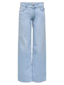 New ONLBRENDA Lav talje Straight fit Jeans Dame Jeans|Jeans